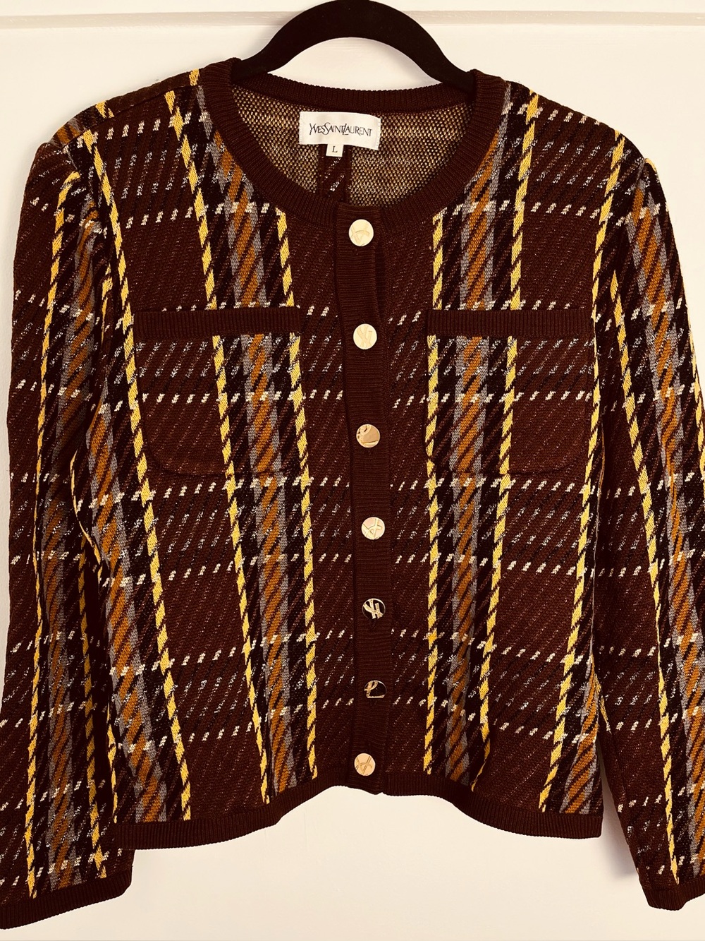 Auth❤️ YSL Cardigan